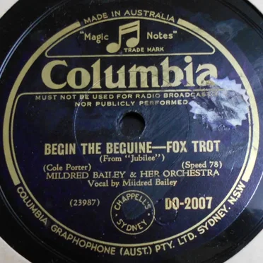 Begin the Beguine / The Madam Swings It