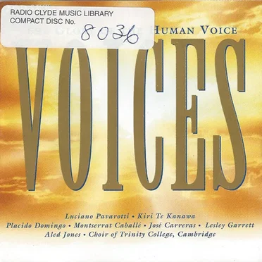 Voices: The Glory of the Human Voice by Various Artists - album cover