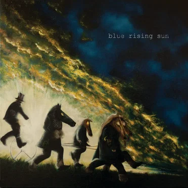 Blue Rising Sun