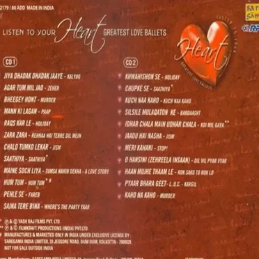 Listen to Your Heart – Greatest Love Ballets by Various Artists - album cover