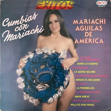 Cumbias con mariachi by Mariachi Águilas de América - album cover