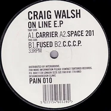 On Line EP by Craig Walsh - album cover