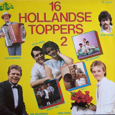 16 Hollandse toppers, 2 by Various Artists - album cover