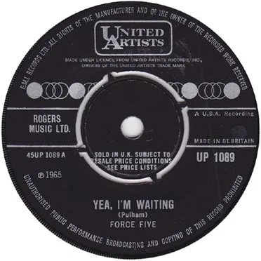 Yea, I’m Waiting by Force Five - album cover