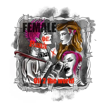 Female Punk, Oi, and Ska - Oi 2 the World, Vol. 3 by Various Artists - album cover