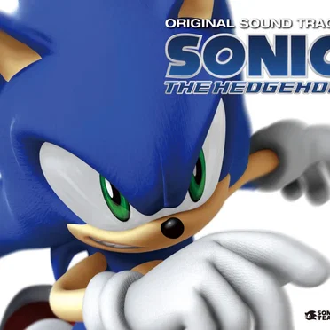 SONIC THE HEDGEHOG ORIGINAL SOUND TRACK by Various Artists - album cover