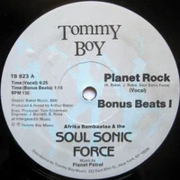 Planet Rock by Afrika Bambaataa & Soulsonic Force cover artwork