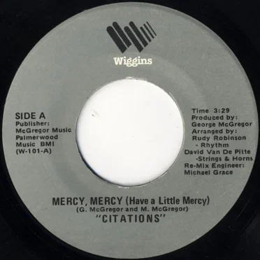 Mercy, Mercy (Have a Little Mercy) / Truth by Citations - album cover