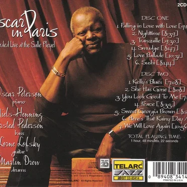 Oscar in Paris: Oscar Peterson Live at the Salle Pleyel