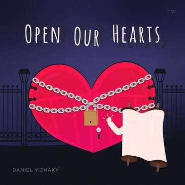 Open Our Hearts by Daniel Yizhaky - album cover
