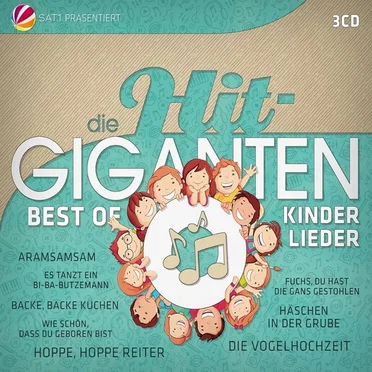 Die Hit‐Giganten: Best of Kinderlieder by Various Artists - album cover