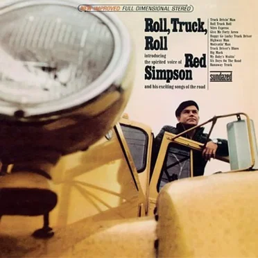 Roll Truck Roll by Red Simpson - album cover