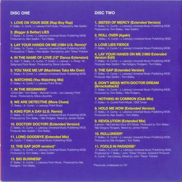 Remixes & Rarities: A Collection of Classic 12″ Mixes & B‐Sides