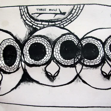 Three Owls Six Ears by A Warm Palindrome - album cover