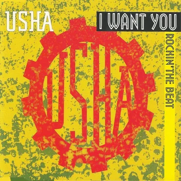 I Want You / Rockin' the Beat by Usha - album cover