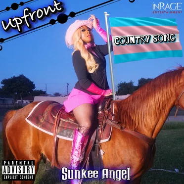 Upfront Country Song by Sunkee Angel - album cover