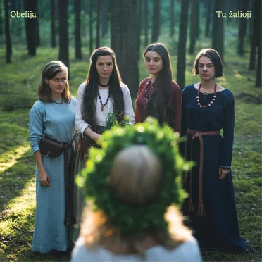 Tu žalioji by Obelija - album cover