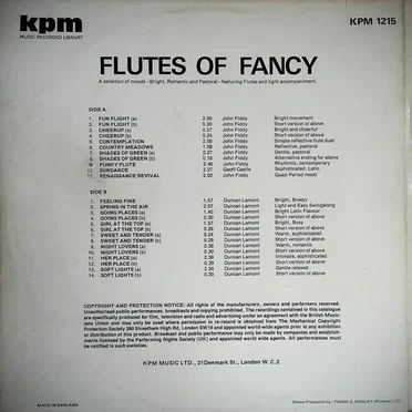 Flutes of Fancy by Various Artists - album cover