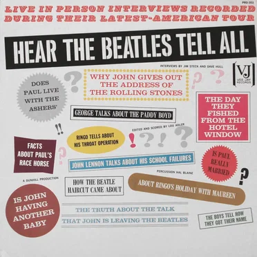 Hear The Beatles Tell All by The Beatles - album cover