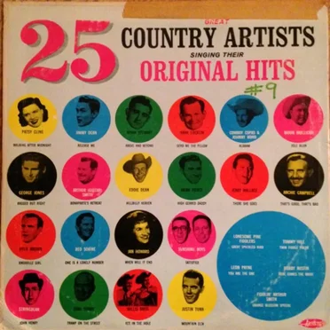 25 Great Country Artists Singing Their Original Hits by Various Artists - album cover