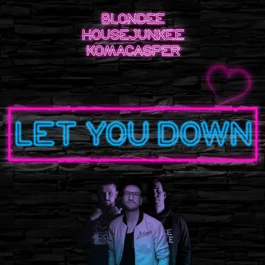 Let You Down by BLONDEE - album cover