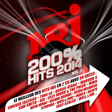 NRJ 200% Hits 2014, Volume 2 by Various Artists - album cover