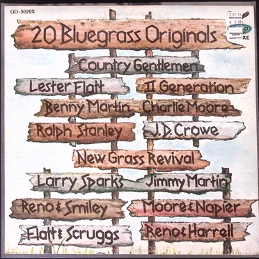 20 Bluegrass Originals by Various Artists - album cover