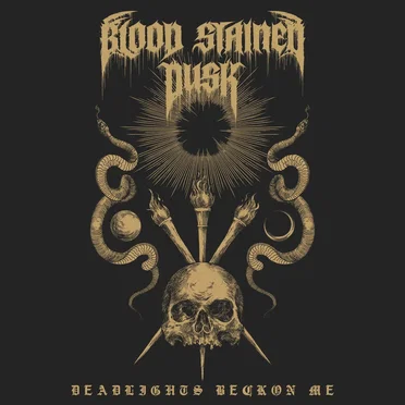 Dead Lights Beckon Me by Blood Stained Dusk - album cover