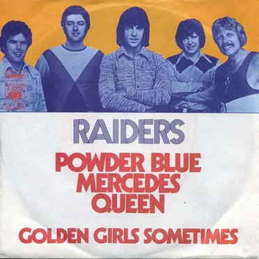 Powder Blue Mercedes Queen by Raiders - album cover