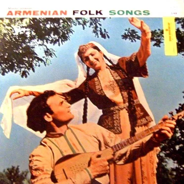 Armenian Folk Songs by Armenian State Chorus - album cover