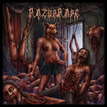 Fucked Beyond Recognition by RazorRape - album cover