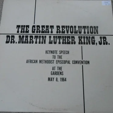 The Great Revolution by Dr. Martin Luther King, Jr. - album cover