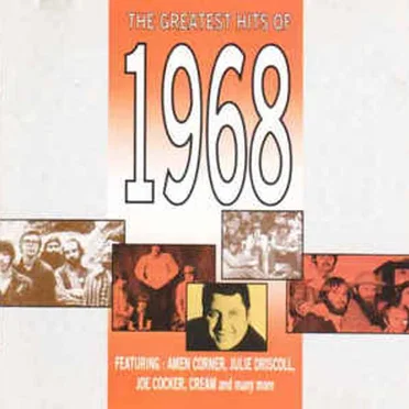 The Greatest Hits of 1968 by Various Artists - album cover