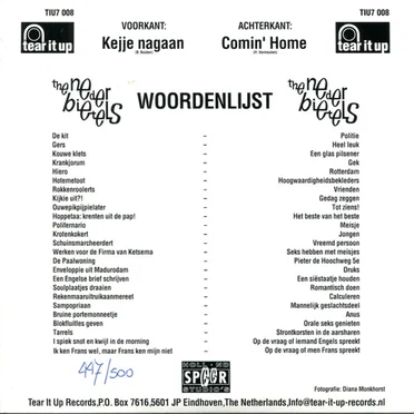 Kejje Nagaan by The Nederbietels - album cover