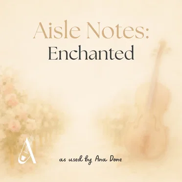 Enchanted (The Wedding Backing version) by Aisle Notes - album cover