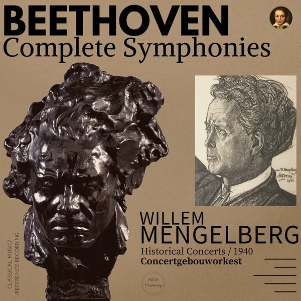 The 9 Symphonies by Willem Mengelberg