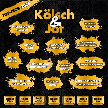 Kölsch & Jot - Top Jeck 2026 by Various Artists - album cover