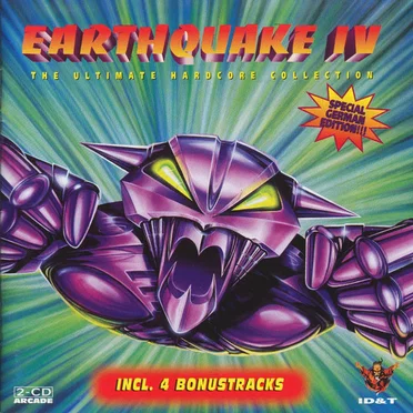 Earthquake IV (The Ultimate Hardcore Collection) by Various Artists - album cover