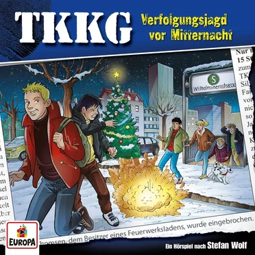 TKKG 199: Verfolgungsjagd vor Mitternacht by Stefan Wolf - album cover
