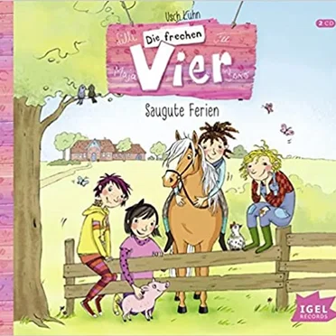 Die frechen Vier (2): Saugute Ferien by Usch Luhn - album cover