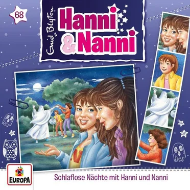 Hanni und Nanni 68: Schlaflose Nächte mit Hanni und Nanni by Enid Blyton - album cover