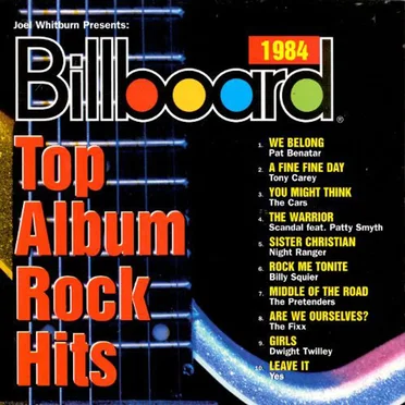 Billboard Top Album Rock Hits 1984 by Various Artists - album cover