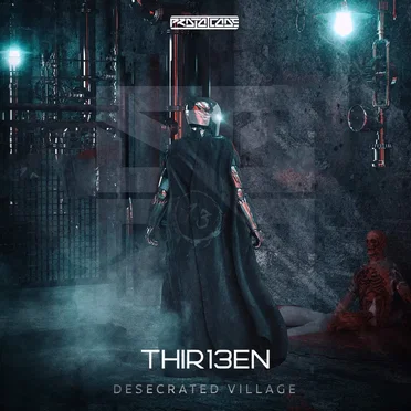 Desecrated Village by THIR13EN - album cover