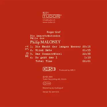 Die haarsträubenden Fälle des Philip Maloney, N° 31 by Roger Graf - album cover