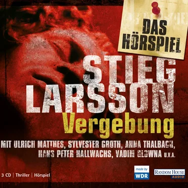 Vergebung (Das Hörspiel) by Stieg Larsson - album cover
