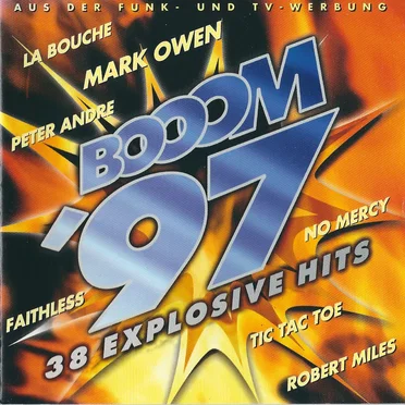 Booom ’97: 38 explosive Hits by Various Artists - album cover