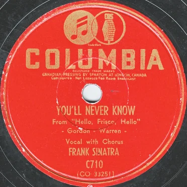 You'll Never Know / Close to You