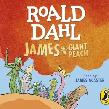 James and the Giant Peach by Roald Dahl - album cover