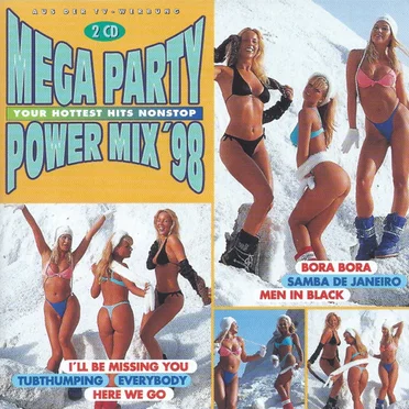 Mega Party Power Mix ’98 by Various Artists - album cover