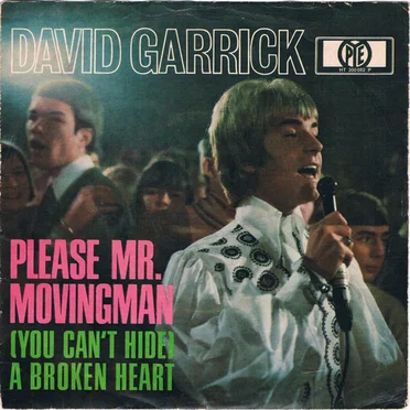 Please Mr. Movingman by David Garrick - album cover
